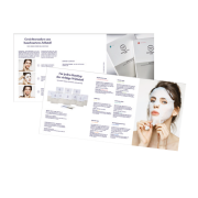 IONTO-COMED Professional Care Flyer für Sheet Face Mask